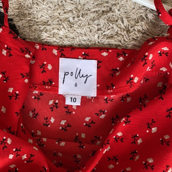 Oh Polly / Princess Polly asymmetrical midi dress - Picture 3 of 4